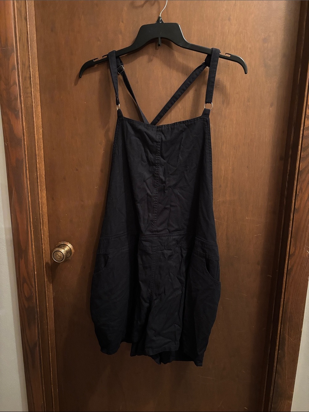 torrid Black Crisscross Strap  Romper